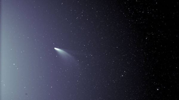 Солнечный зонд снял комету NEOWISE вблизи